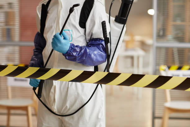 Professional Blood Cleanup technician working in Parkston, SD